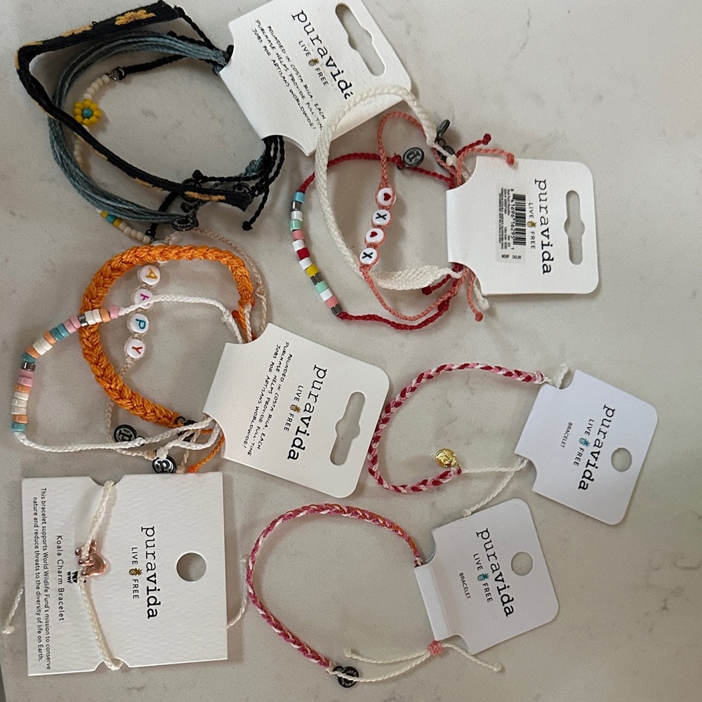 Pura Vida Vibrant Bracelet Collection